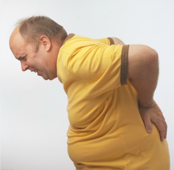 Back pain patient